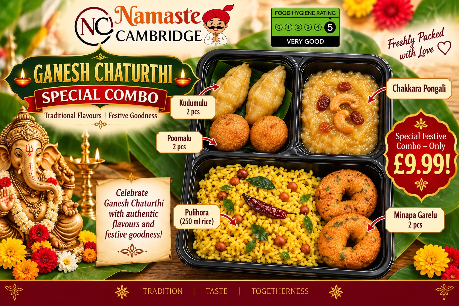 Ganesh Chathurthi 2026 - Pre Order Now